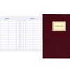 REGISTRE COURRIER ARRIVAE ELVE 320X240MM VERTICAL 150 PAGES 80G COUVERTURE TOILAE ATIQUETTE PERSONNALISATION