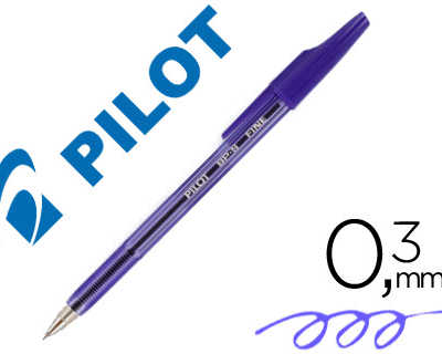 stylo-bille-pilot-bp-s-criture-fine-0-3mm-encre-douce-pointe-ind-formable-rechargeable-corps-translucide-couleur-violet