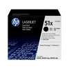 TONER LASER HP N.51X Q7551XD COULEUR NOIR 13000P