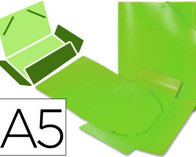 chemise-liderpapel-polypropyl-ne-dos-flexible-a5-148x210mm-4-10e-3-rabats-100f-lastique-vert-translucide