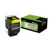 Lexmark 80C2HYE Toner Yell Gamme Pro. 3K