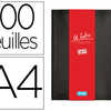 PROTEGE-DOCUMENTS ELBA LE LUTI N CLASSIQUE PVC SOUPLE ANTI-TRANSFERT ENCRE 50 POCHETTES 100 VUES COLORIS NOIR