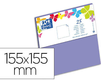 carte-oxford-v-lin-155x155mm-2-40g-coloris-violet-tui-25u