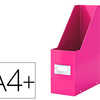 PORTE-REVUES LEITZ CLICK&STORE POLYPROPYLENE PLASTIFIA PLIABLE 103X330X253MM PORTE-ATIQUETTE COLORIS ROSE