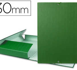 bo-te-classement-carton-liderpapel-1-9mm-projets-paper-coat-250x350mm-documents-a4-dos-30mm-coloris-vert