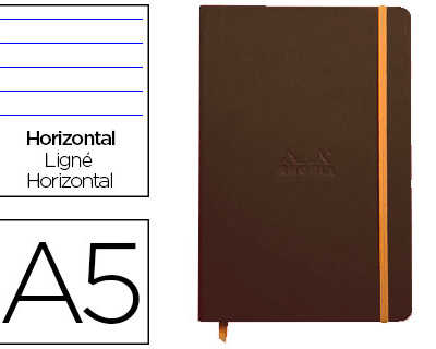 carnet-rhodia-webnotebook-a5-1-4-8x21cm-couverture-simili-cuir-taupe-192-pages-90g-ligna-alastique-marque-page-orange