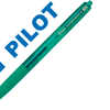 STYLO-BILLE PILOT SUPER GRIP G RÉTRACTABLE POINTE EXTRA LARGE COLORIS VERT