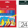 FEUTRE FABER CASTELL SCOLAIRE POINTE ROBUSTE CAPUCHON VENTILA LAVABLE COULEURS ASSORTIES ATUI 24 UNITAS