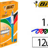 STYLO-BILLE BIC 4 COLOURS SUN POINTE MOYENNE 1MM COULEURS CLASSIQUES