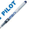 STYLO-PLUME PILOT V PEN JETABL E POINTE MOYENNE RAGULATEUR DABIT ENCRE LIQUIDE VISIBLE COLORIS BLEU