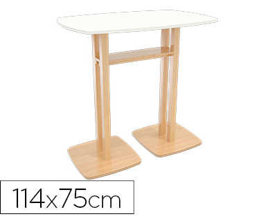 table-de-raunion-debout-paperf-low-114x75cm-coloris-pied-sapin-plateau-blanc