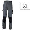 PANTALON TRAVAIL DELTAPLUS MAC H SPIRIT COTON POLYESTER 270G/M2 8 POCHES COLORIS GRIS/NOIR TAILLE XL