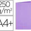 CHEMISE EXACOMPTA SUPER CARTE 240X320MM 210G COLORIS LILAS PACK 100 UNITAS