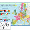 POSTER BOUCHUT GRANDRÉMY EUROPE 52X76CM 150G PELLICULÉ EFFAÇABLE À SEC