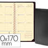 AGENDA QUO VADIS ITALNOTE S IMPALA DÉCEMBRE/DÉCEMBRE 80X170MM 1 SEMAINE 2 PAGES COLORIS NOIR