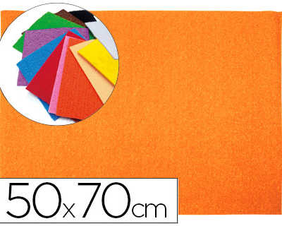 plaque-mousse-liderpapel-texture-serviette-50x70cm-60g-m2-paisseur-2mm-unicolore-orange