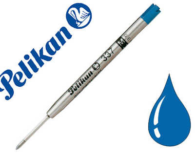 recharge-pelikan-stylo-bille-m-atal-largeur-moyenne-coloris-bleu