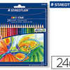 CRAYON COULEUR STAEDTLER NORIS CLUB 175MM MINE TRES RASISTANTE 3MM ABS GAINE PROTECTION ANTI-CASSE ATUI CARTON 24 UNITA