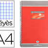 CAHIER CONQUARANT SEPT RELIURE INTAGRALE COUVERTURE OFFSET A4 21X29,7CM 180 PAGES 70G SAYES