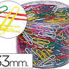 TROMBONE NICKELA 33MM COLORIS ASSORTIS BOÎTE 1000 UNITAS