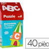 PUZZLE APLI KIDS MAISONNETTE ABC BOÎTE DE 40 PIÈCES