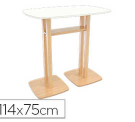 table-de-raunion-debout-paperf-low-114x75cm-coloris-pied-sapin-plateau-blanc