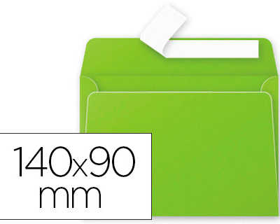 enveloppe-clairefontaine-polle-n-90x140mm-120g-coloris-vert-menthe-paquet-20-unitas