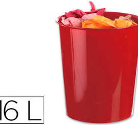 corbeille-apapier-q-connect-p-lastique-rasistant-16l-310x290mm-coloris-rouge-opaque