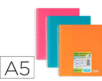 prot-ge-documents-spirale-elba-school-life-format-a5-40-pochettes-polypropyl-ne-translucide-coloris-assortis