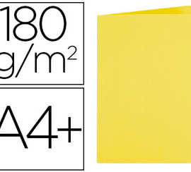 chemise-exacompta-forever-cart-e-semi-rigide-recyclae-240x320mm-180g-coloris-jaune-lot-100-unitas