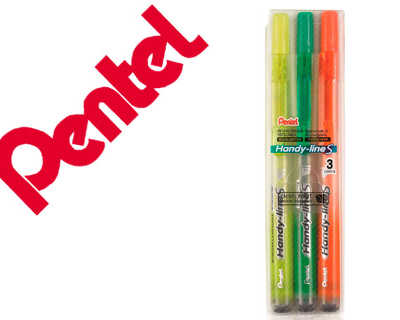 surligneur-pentel-handyline-s-coloris-assortis-pochette-de-3-un