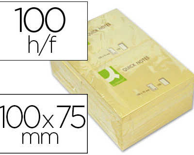 bloc-notes-q-connect-quick-not-es-102x76mm-1-bloc-100f-repositionnables-coloris-jaune