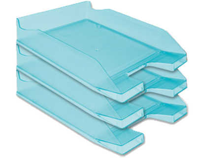 corbeille-acourrier-q-connect-polypropylene-documents-a4-240x320mm-empilable-350x255x65mm-coloris-turquoise-transparen