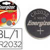 PILE ENERGIZER MINIATURE APPAR EILS ALECTRONIQUES I.C.E. CR2032 3V BLISTER 2 UNITAS