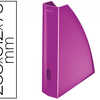 PORTE-REVUES LEITZ POLYSTYRÈNE 75X312X258MM COLORIS WOW VIOLET MÉTALLISÉ