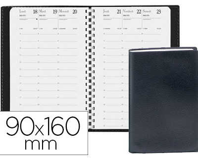 agenda-quo-vadis-prestige-planning-16-s-impala-90x160mm-1-semaine-2-pages-coloris-noir