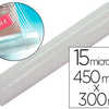 FILM ATIRABLE MANUEL 0,45X300M 15 MICRONS BRILLANT RASISTANT DAROULEMENT SILENCIEUX 1 FACE COLLANTE INTERNE TRANSPARENT