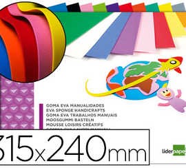 feuille-mousse-liderpapel-a4-240x315mm-60g-m2-apaisseur-1-5mm-coloris-assortis-bloc-10-feuilles