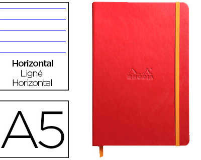 carnet-rhodia-webnotebook-a5-1-4-8x21cm-couverture-simili-cuir-coquelicot-192-pages-90g-ligna-alastique-marque-page