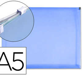 pochette-enveloppe-liderpapel-polypropylene-180-microns-a5-210x148mm-fermeture-aclair-a5-transparent-bleu