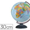 GLOBE GAOGRAPHIQUE JPC FIRST E N RELIEF DIAMETRE 30CM PIED ABS NOIR MARIDIEN PLASTIQUE