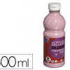 PEINTURE ACRYLIQUE LEFRANC BOU RGEOIS GLOSSY FLUIDE BRILLANTE INDALABILE MULTI-SUPPORTS ROSE BONBON FLACON 500ML