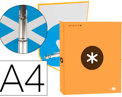classeur-liderpapel-antartik-4-anneaux-ronds-25mm-a4-carton-remborda-coloris-orange
