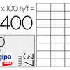 ATIQUETTE ADHASIVE APLI AGIPA IMPRIMANTE LASER COPIEUR 70X37MM BOÎTE 2400 UNITAS