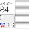 PASTILLE ADHASIVE APLI AGIPA D IAMETRE 30MM PERMANENTE COLORIS BLANC ATUI A5 384 UNITAS