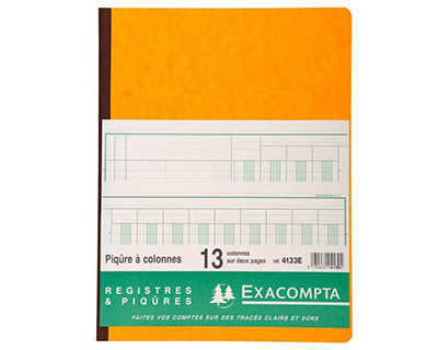 registre-exacompta-colonnes-25-0x320mm-33-lignes-13-colonnes-2-pages-300-pages