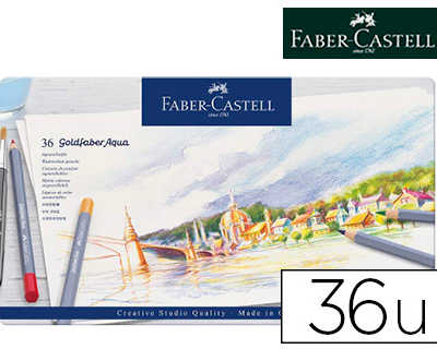 crayon-couleur-faber-castell-g-oldfaber-aquarellable-bo-te-36-unitas