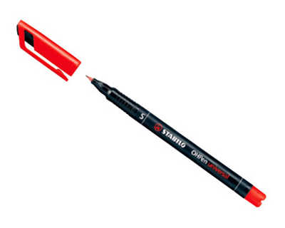 stylo-feutre-stabilo-ohp-pen-p-ermanent-pointe-fine-0-7mm-encre-indalabile-multi-supports-agrafe-coloris-rouge