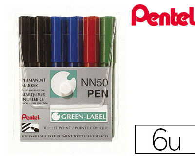 marqueur-pentel-nn50-permanent-pointe-ogive-traca-1-5mm-encre-indalabile-corps-plastique-recycla-tout-support-6-unitas