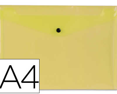 pochette-enveloppe-liderpapel-polypropylene-180-microns-a4-297x210mm-50f-fermeture-bouton-rasistant-transparent-jaune